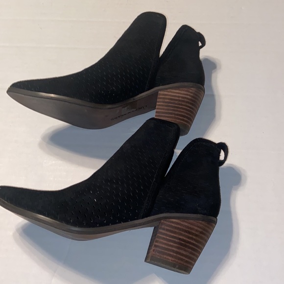 Lucky Brand Shoes - Lucky Brand black slip on boots size 6M/ 36 1/2